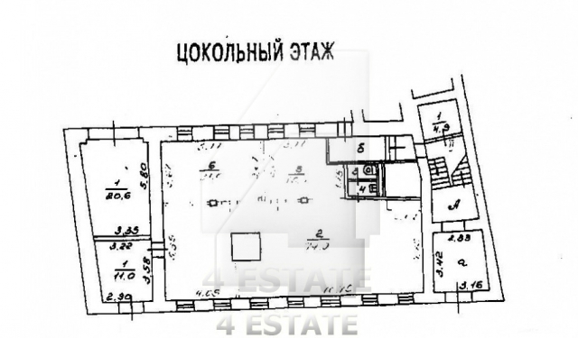 Реконструированный особняк класса А, м.Кропоткинская.