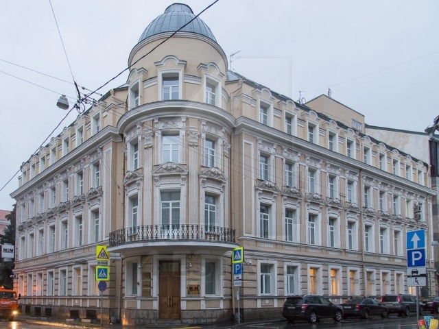 Банковские и офисные помещения в особняке класса В+, м.Тверская.