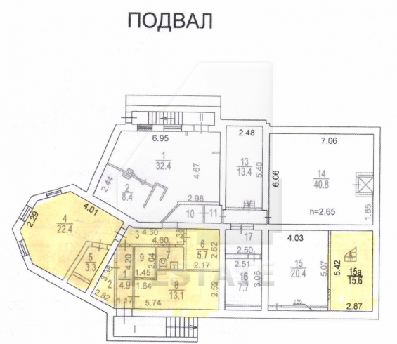 Продажа помещения с отдельным входом(можно банк), м.Чкаловская.