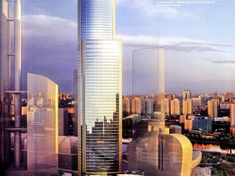 Бизнес центр класса А+ Башня «Евразия»(Eurasia Tower), м.Выставочная.